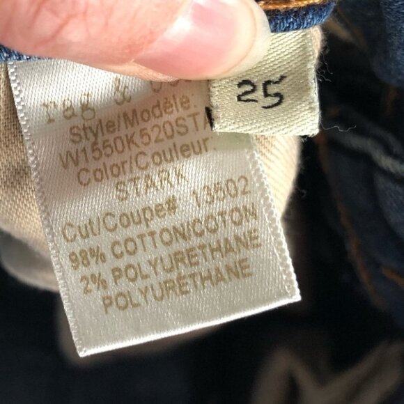 RAG‎ and Bone Cropped Raw Hem  Jeans Size 25 - Picture 7 of 9